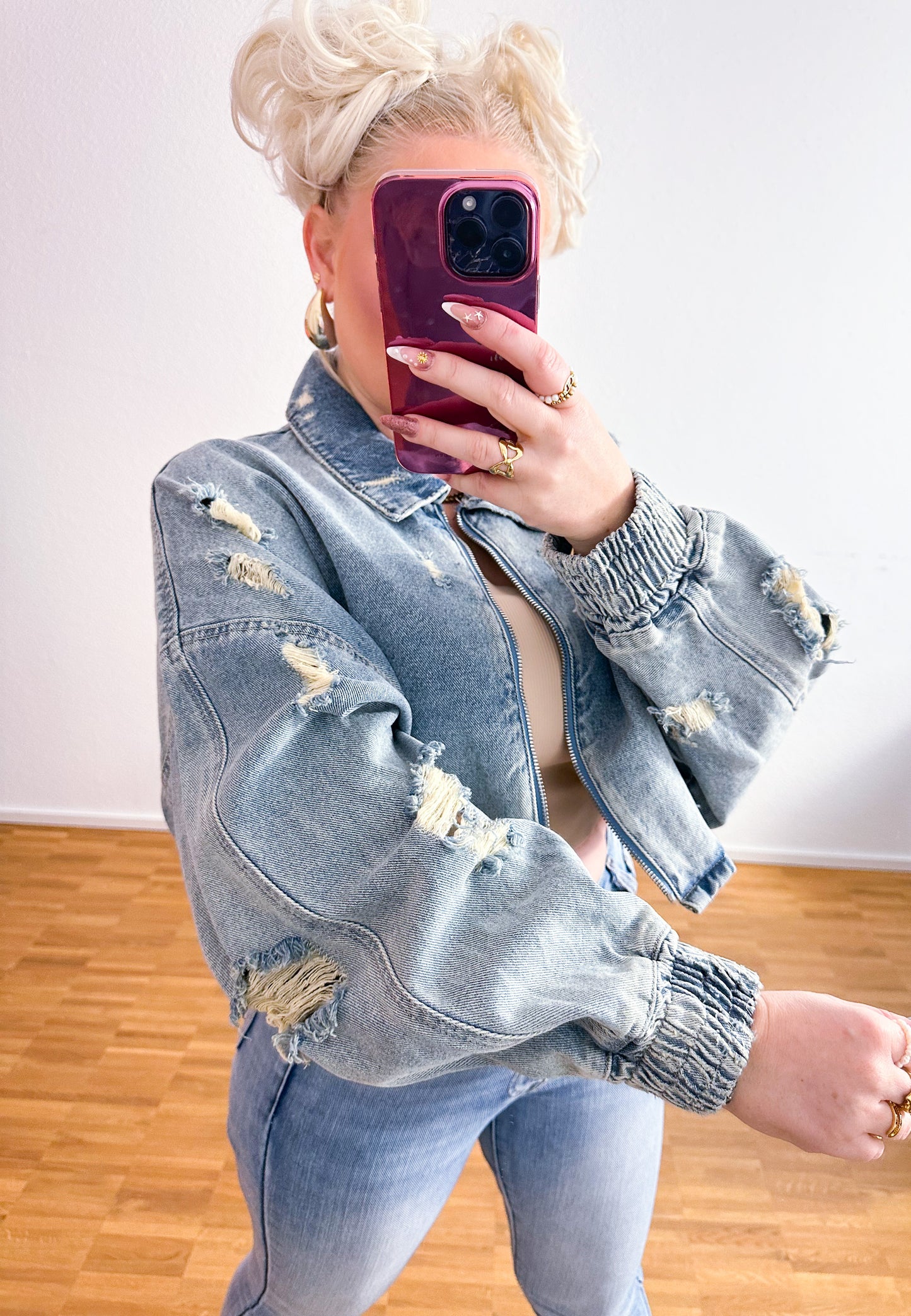 Jeansjacke Oversice