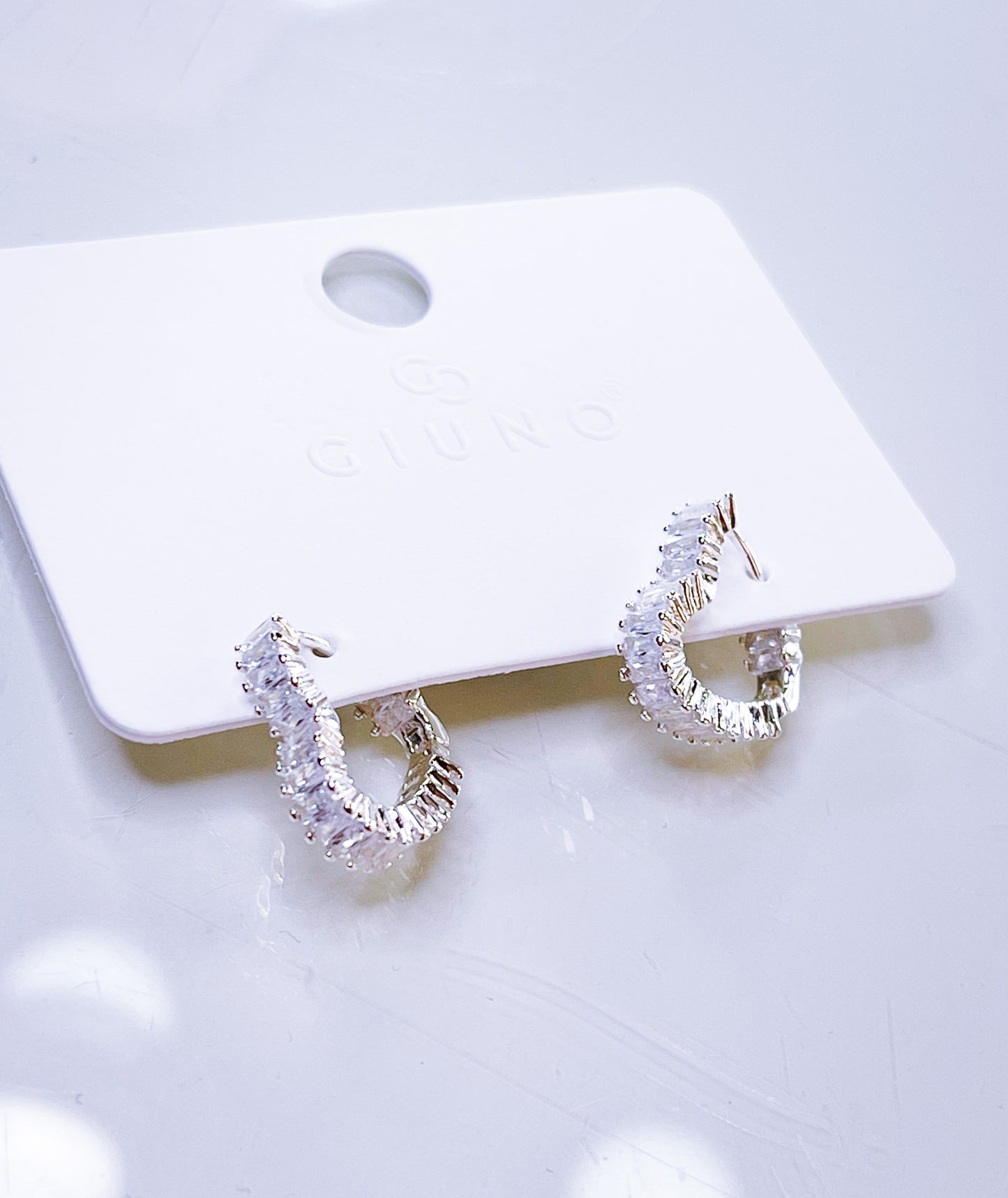 Herz-Ohrringe Mini Gold&Silber