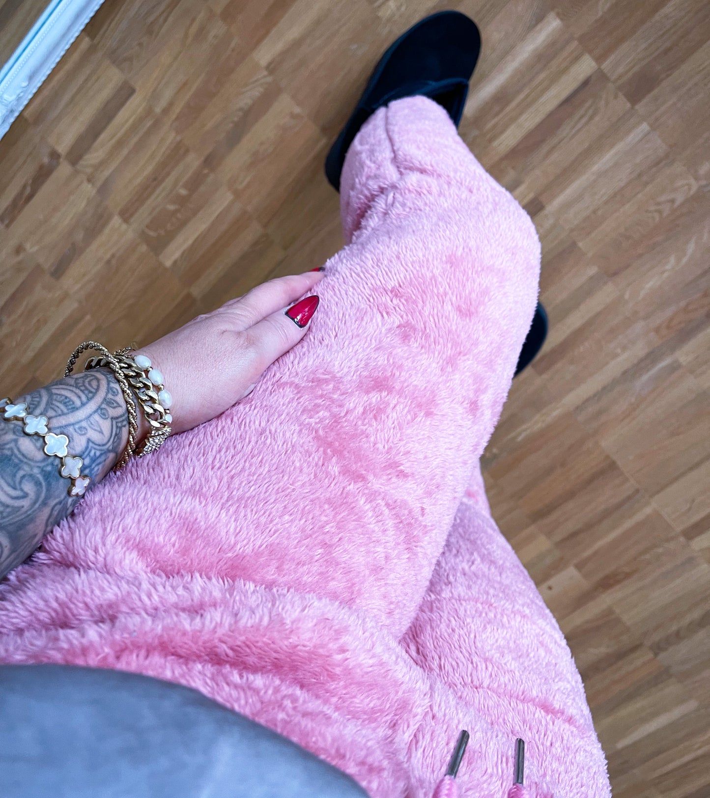 Hose Teddy Rosa