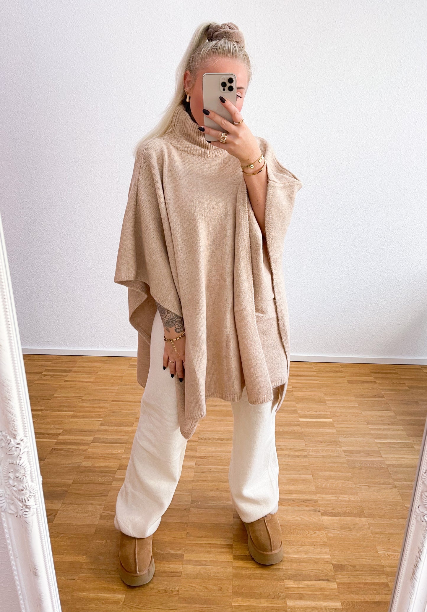 Poncho 3 Farben