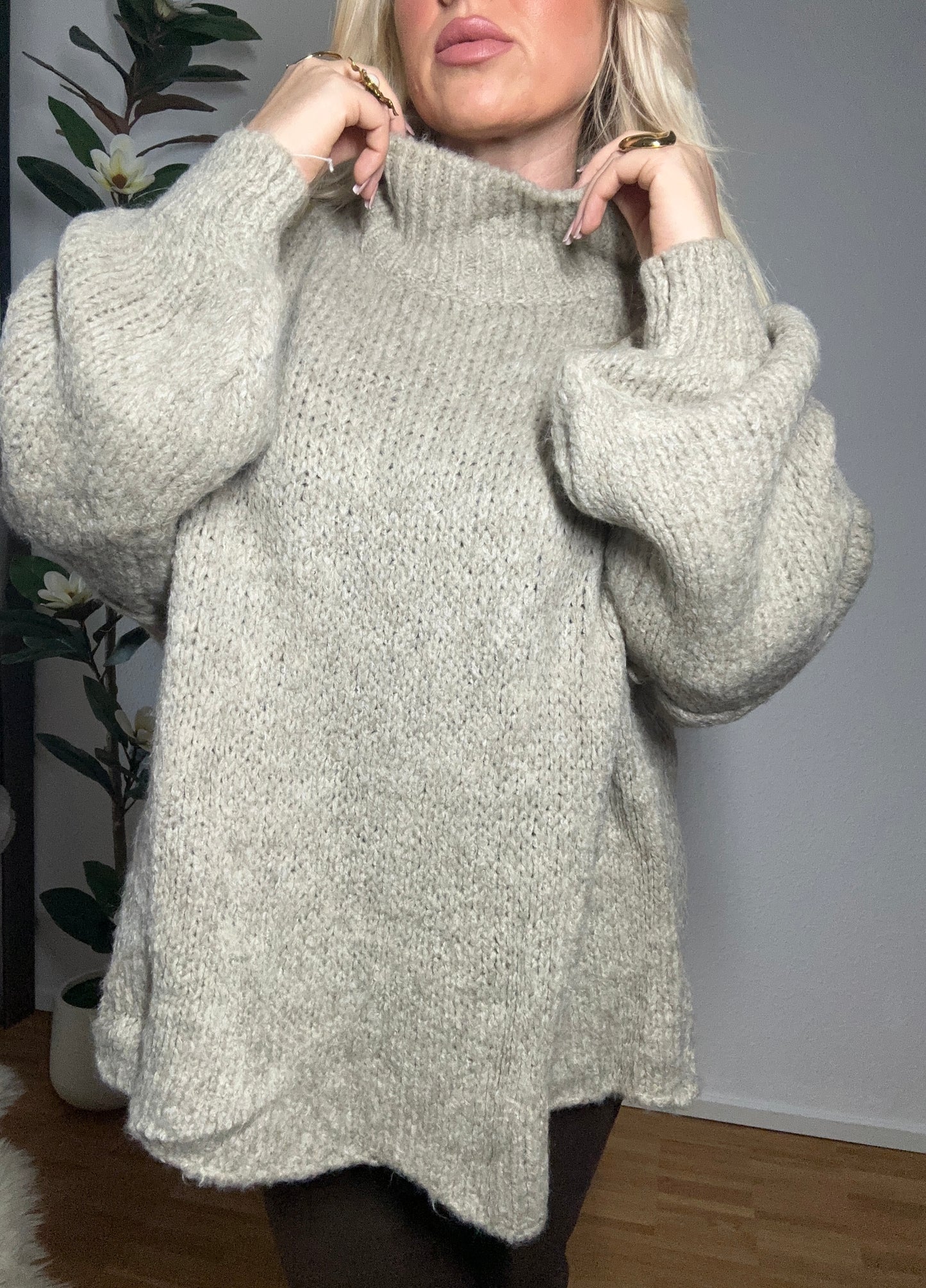 Strickpullover Lolita mit Rollkragen super weich 5 Farben