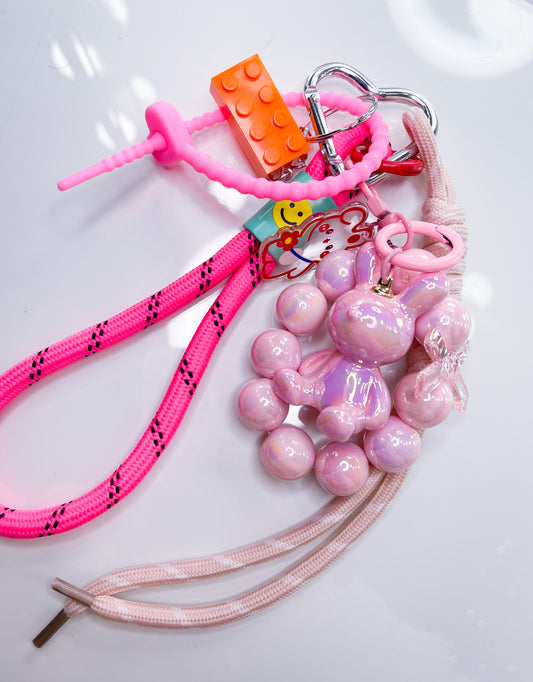 Schlüsselanhänger Hasi 4 Farben