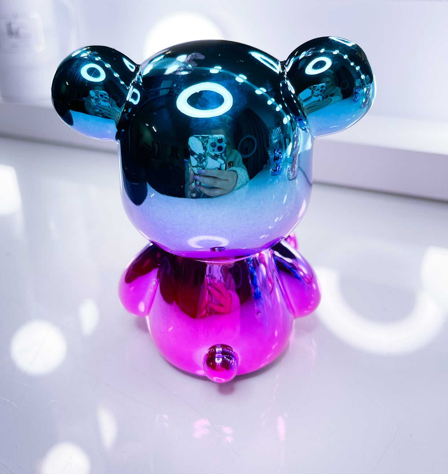 Teddy Metallic Dekorativ 11cm
