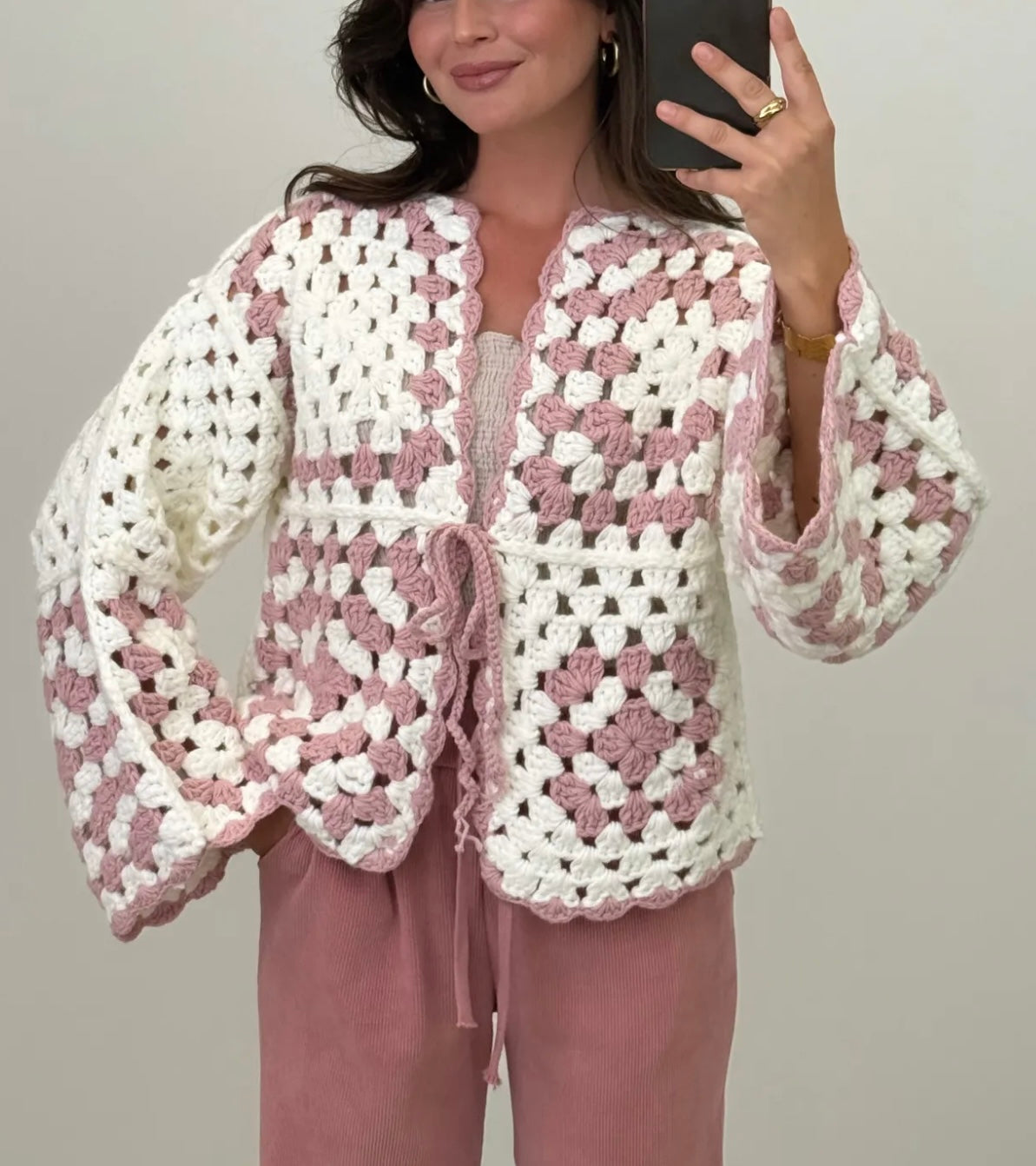 Strickjacke Pearl Handmade 3 Farben