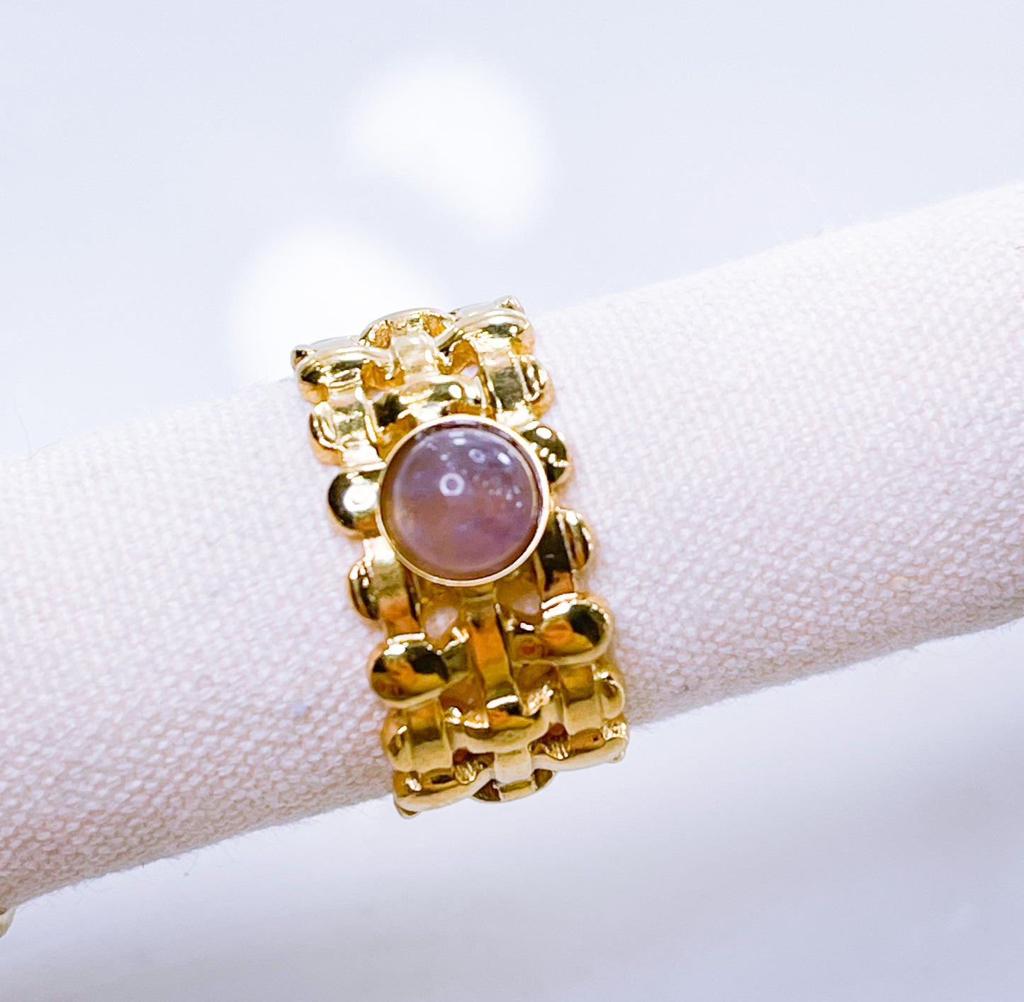 Ring-Boho 12 Farben S.Steel