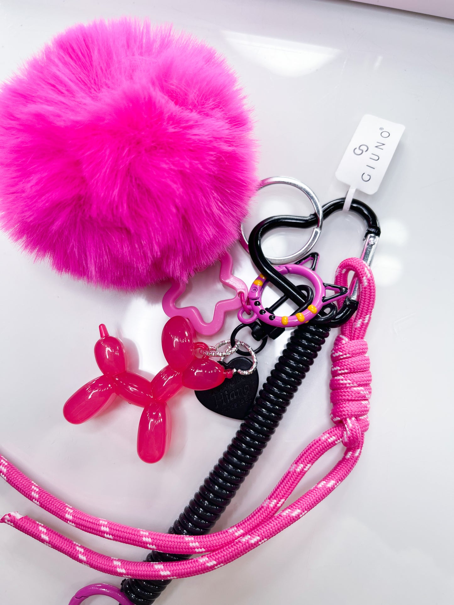 Schlüsselanhänger Pink