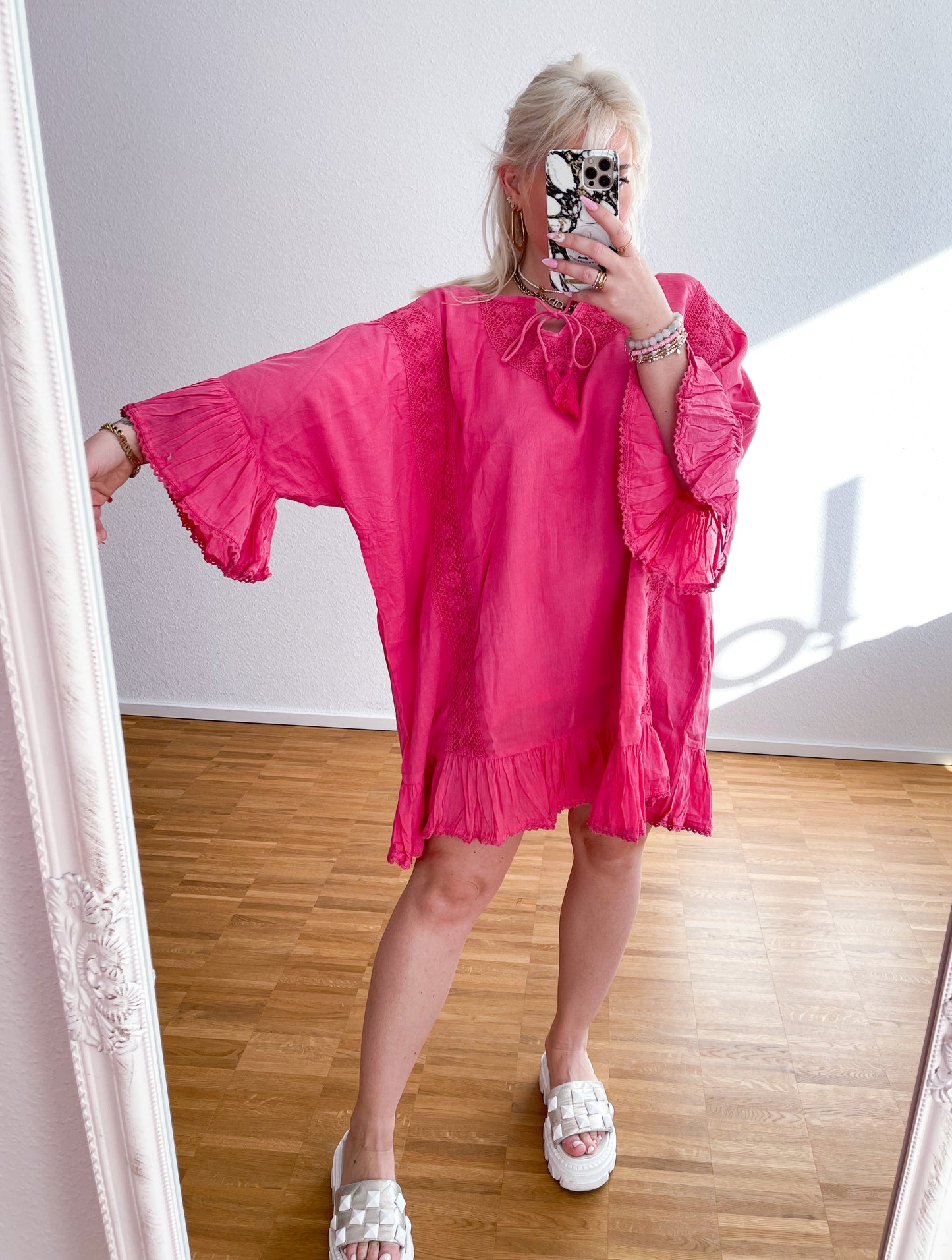 Kleid-Summer Pink