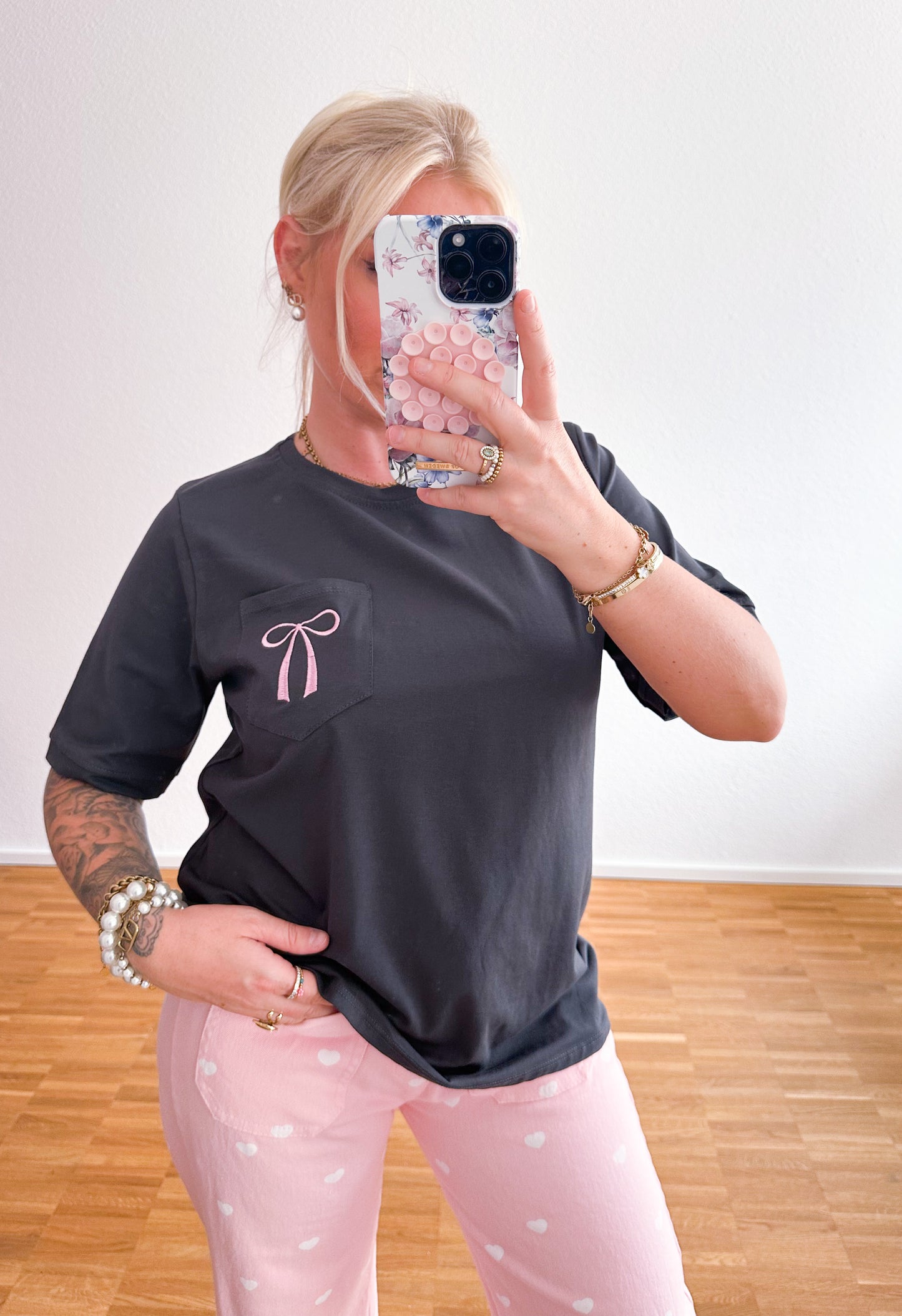 T-Shirt Schleife 2 Farben