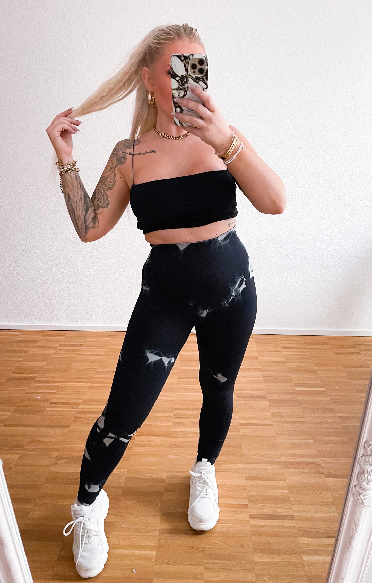 Leggings Marmor 3 Farben