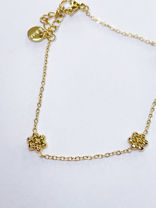 Armkette-Fein-Blume S.Steel