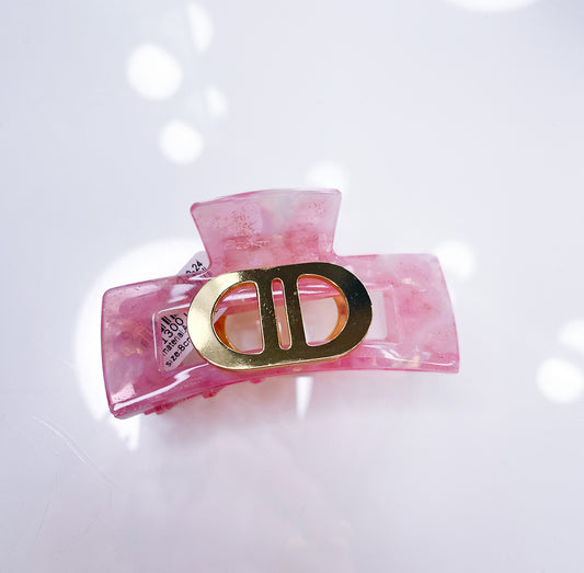 Haarklammer DD Marmor 8cm