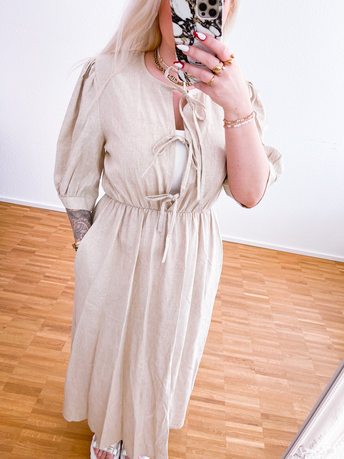 Blusenkleid-Lino