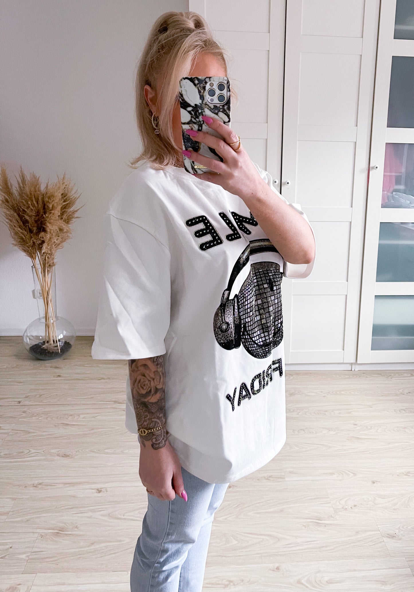 T-Shirt Smiley Disco