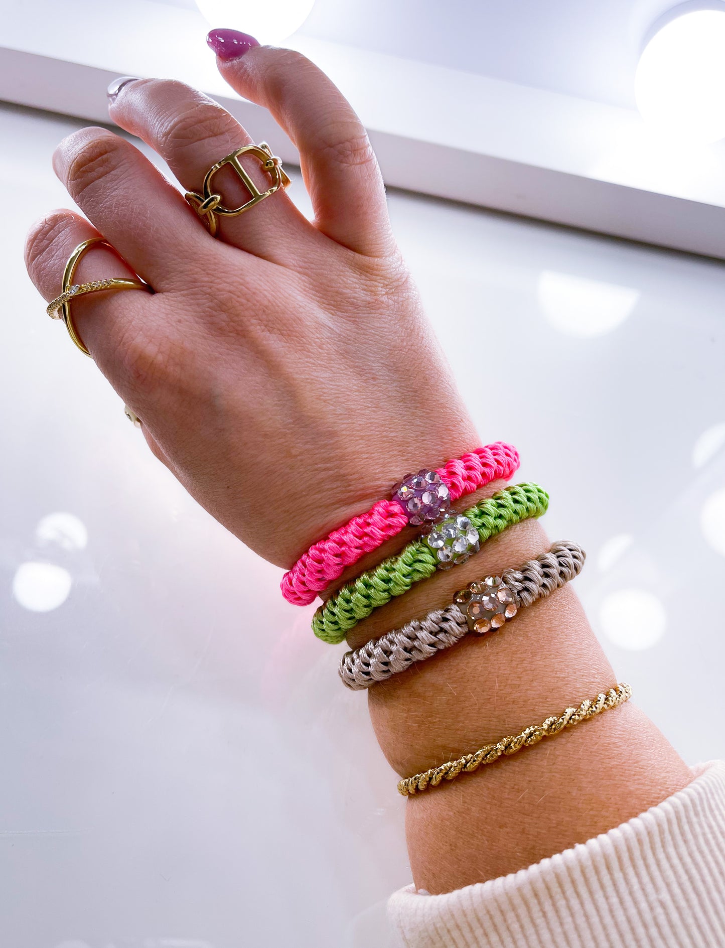 Haargummi Bling