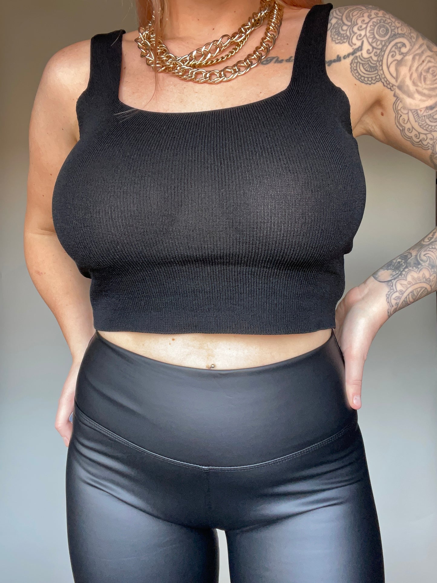Leggings Kunstleder
