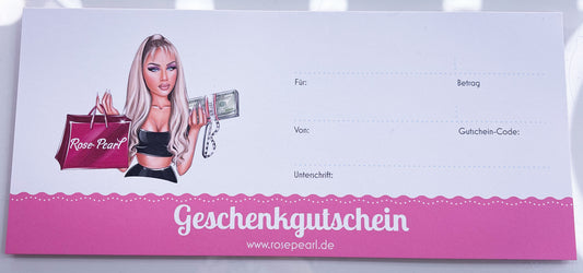 Rosé Pearl - Geschenkgutschein