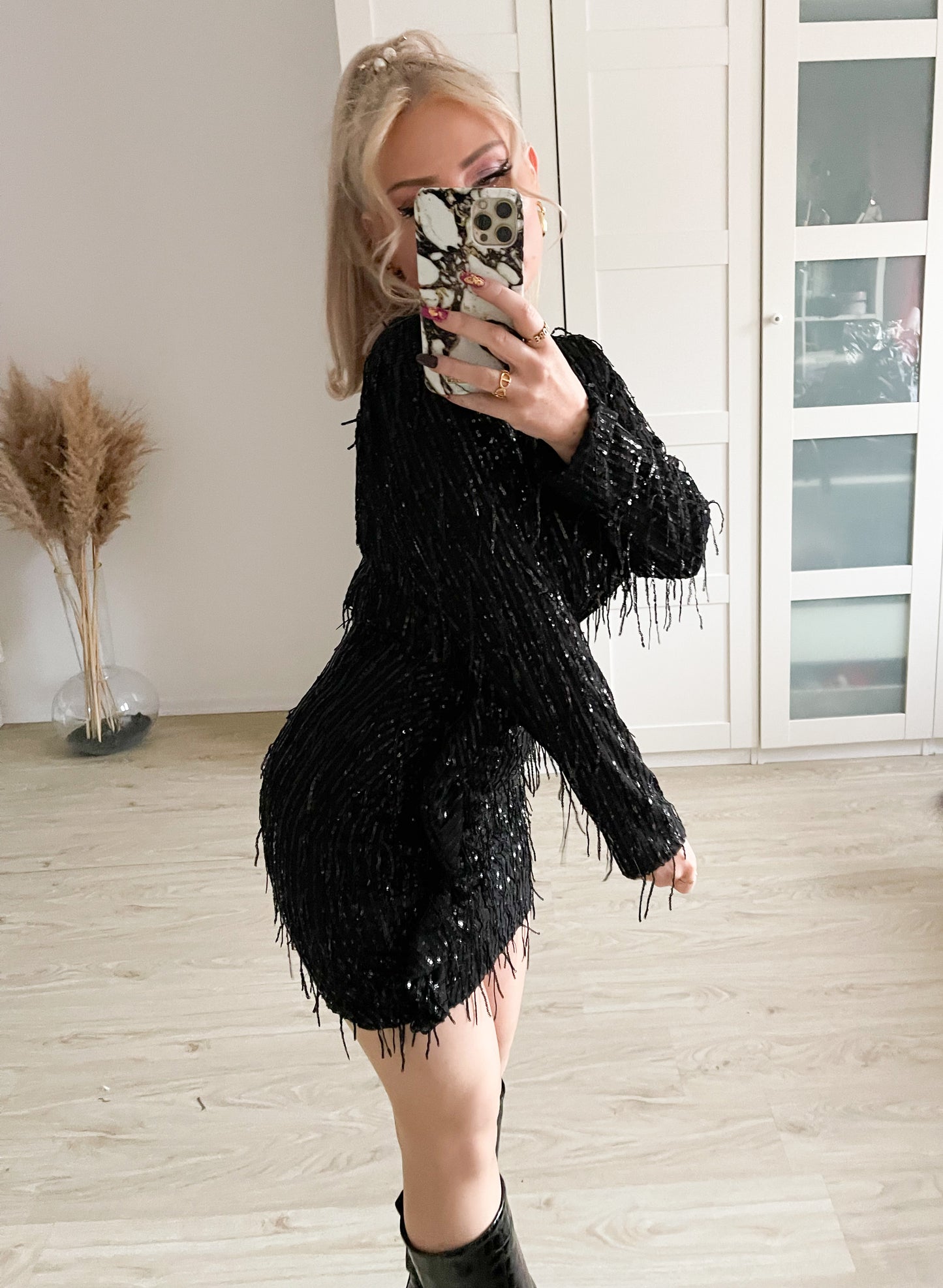 Kleid Cat-Bling