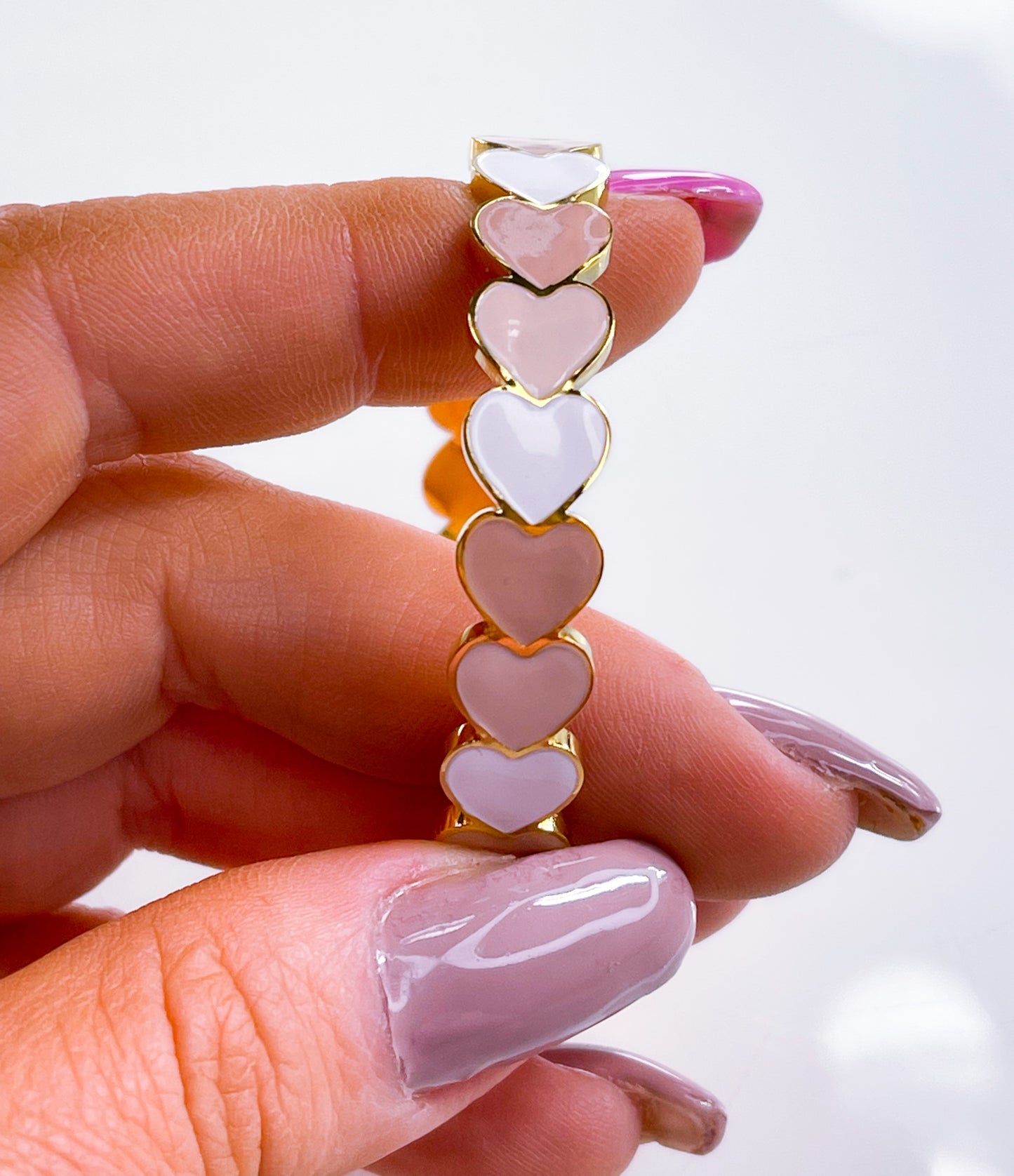 Armreif Herz 14K Gold