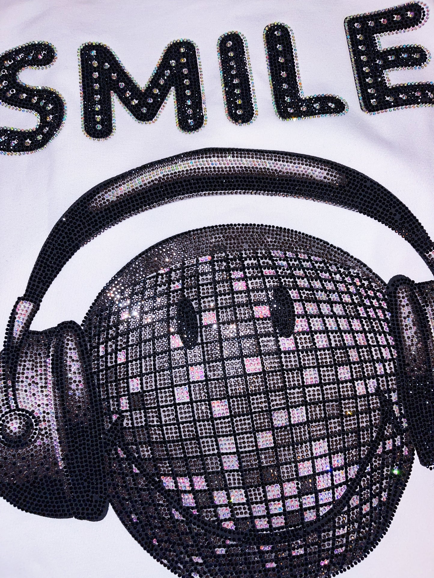 T-Shirt Smiley Disco