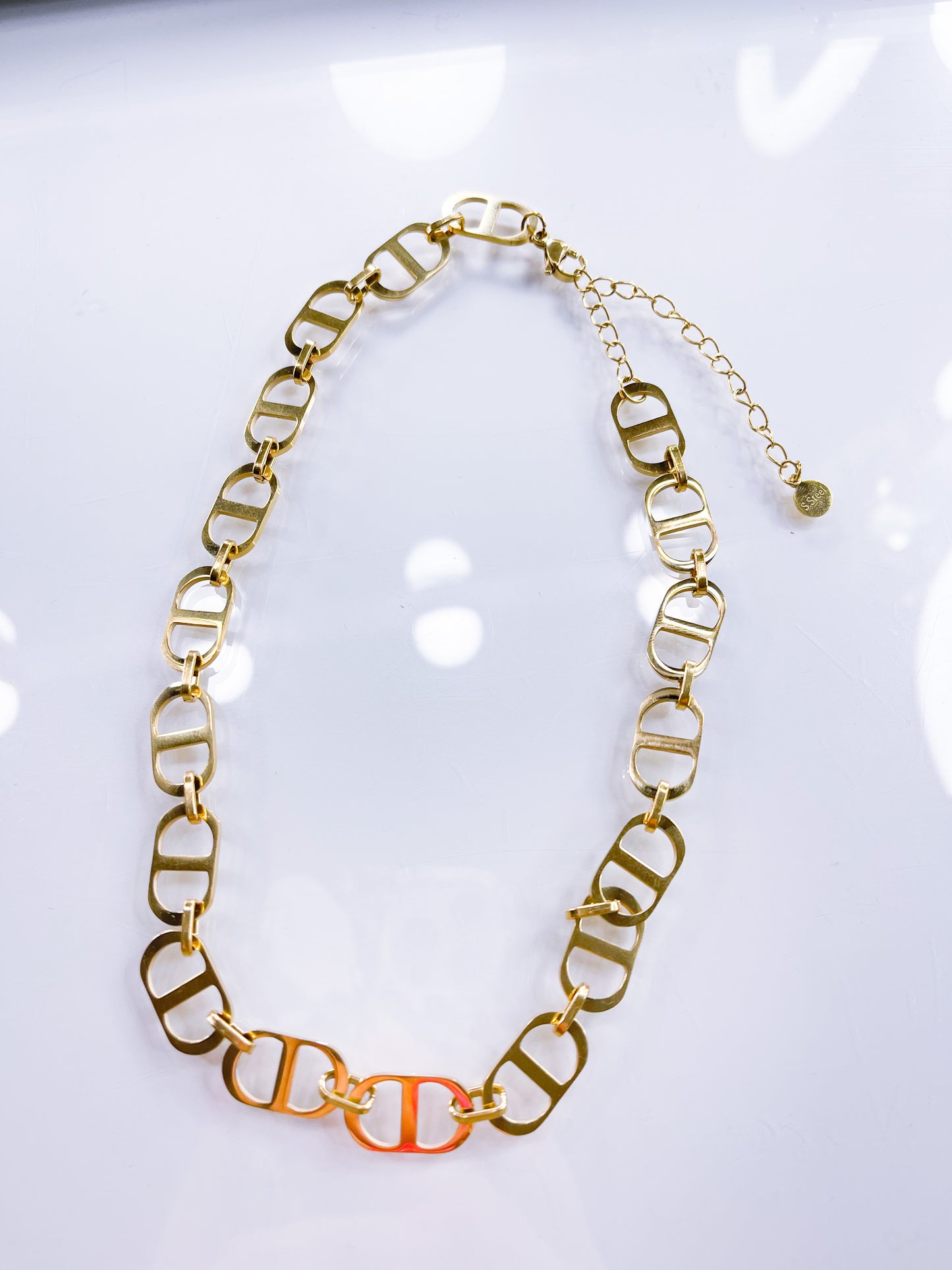 DD Kette 14K Gold 2 Farben