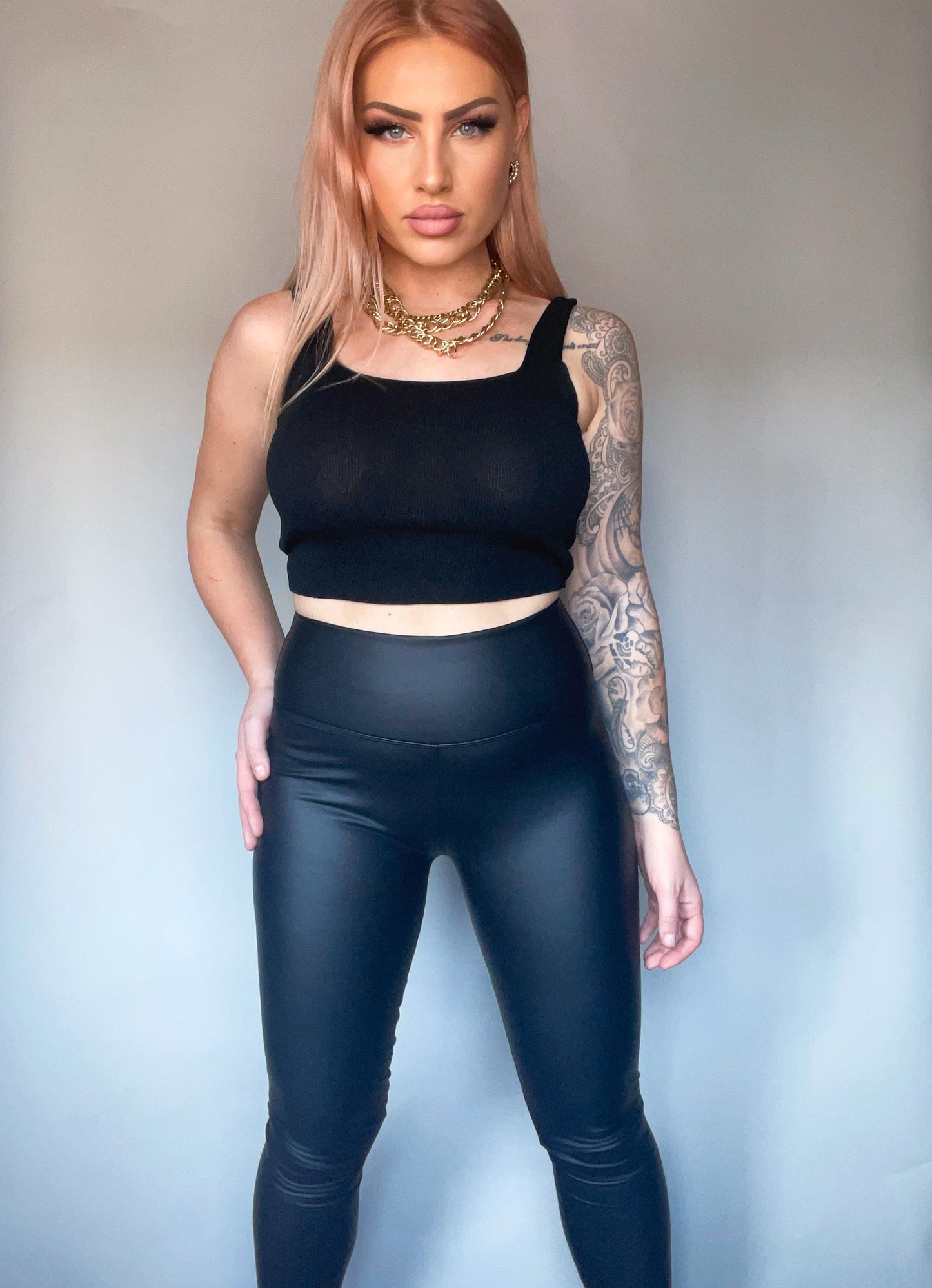 Leggings Kunstleder