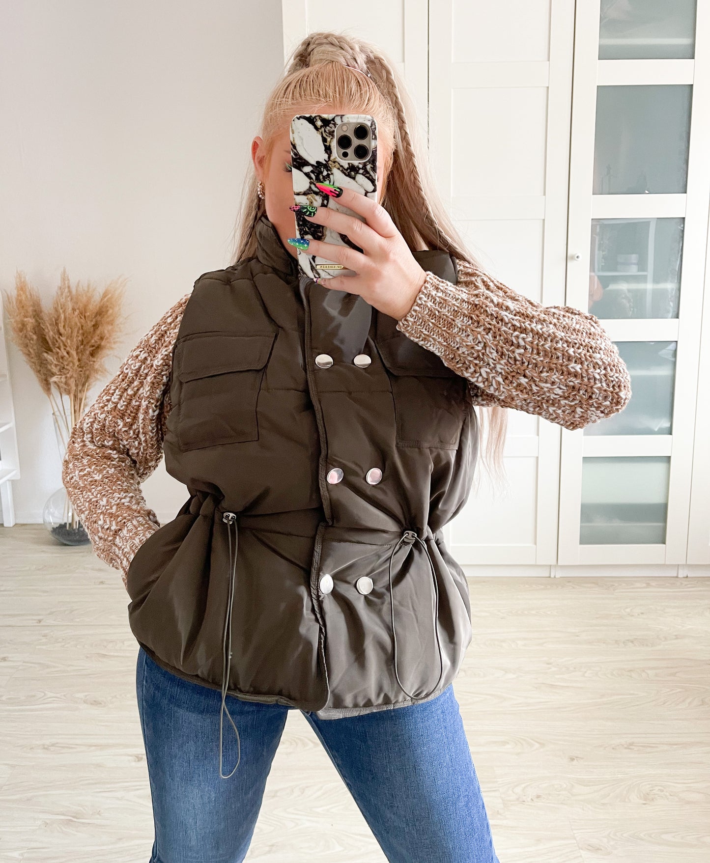 Weste Anastasia Olive