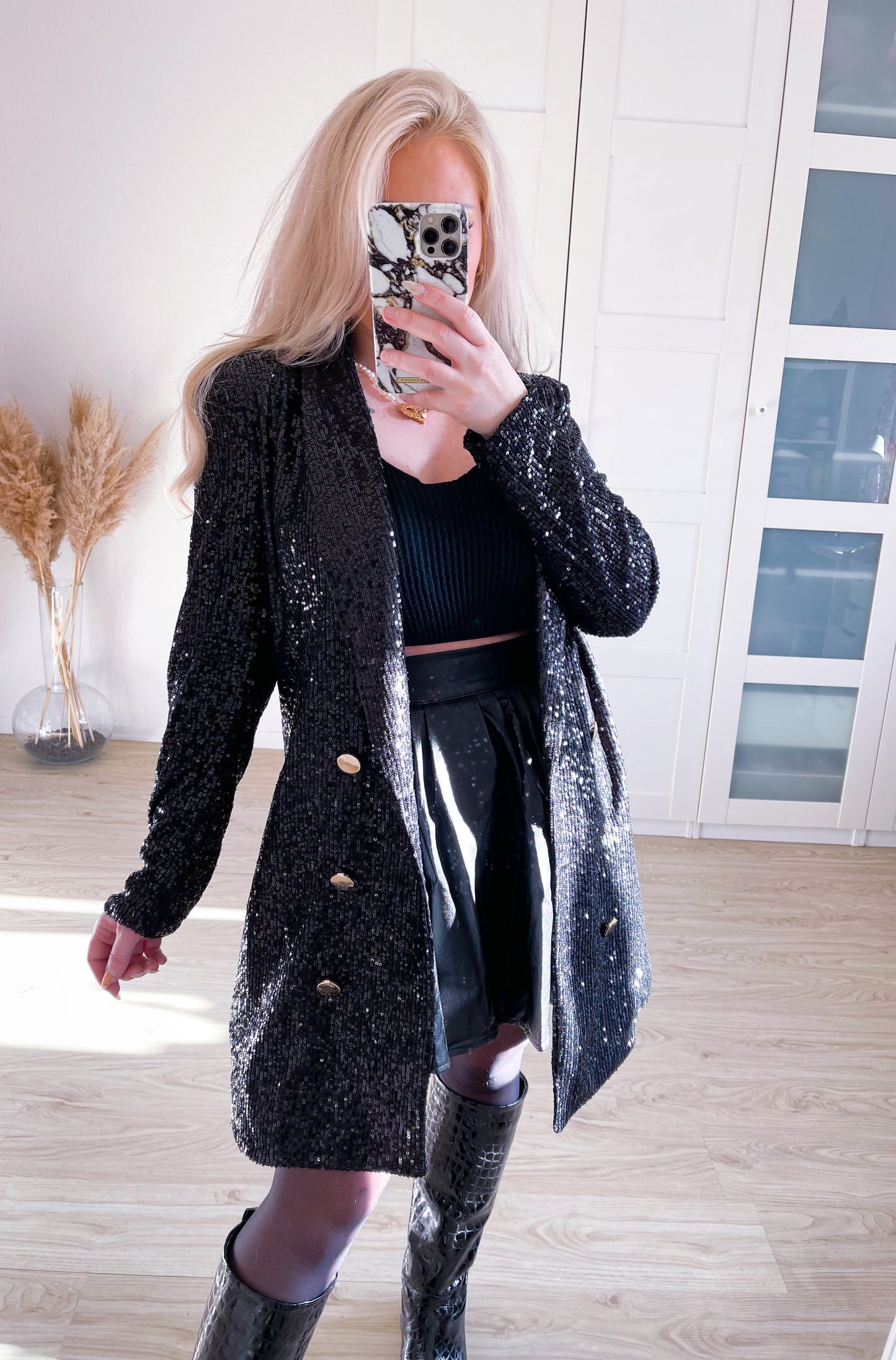 Pailletten Blazer