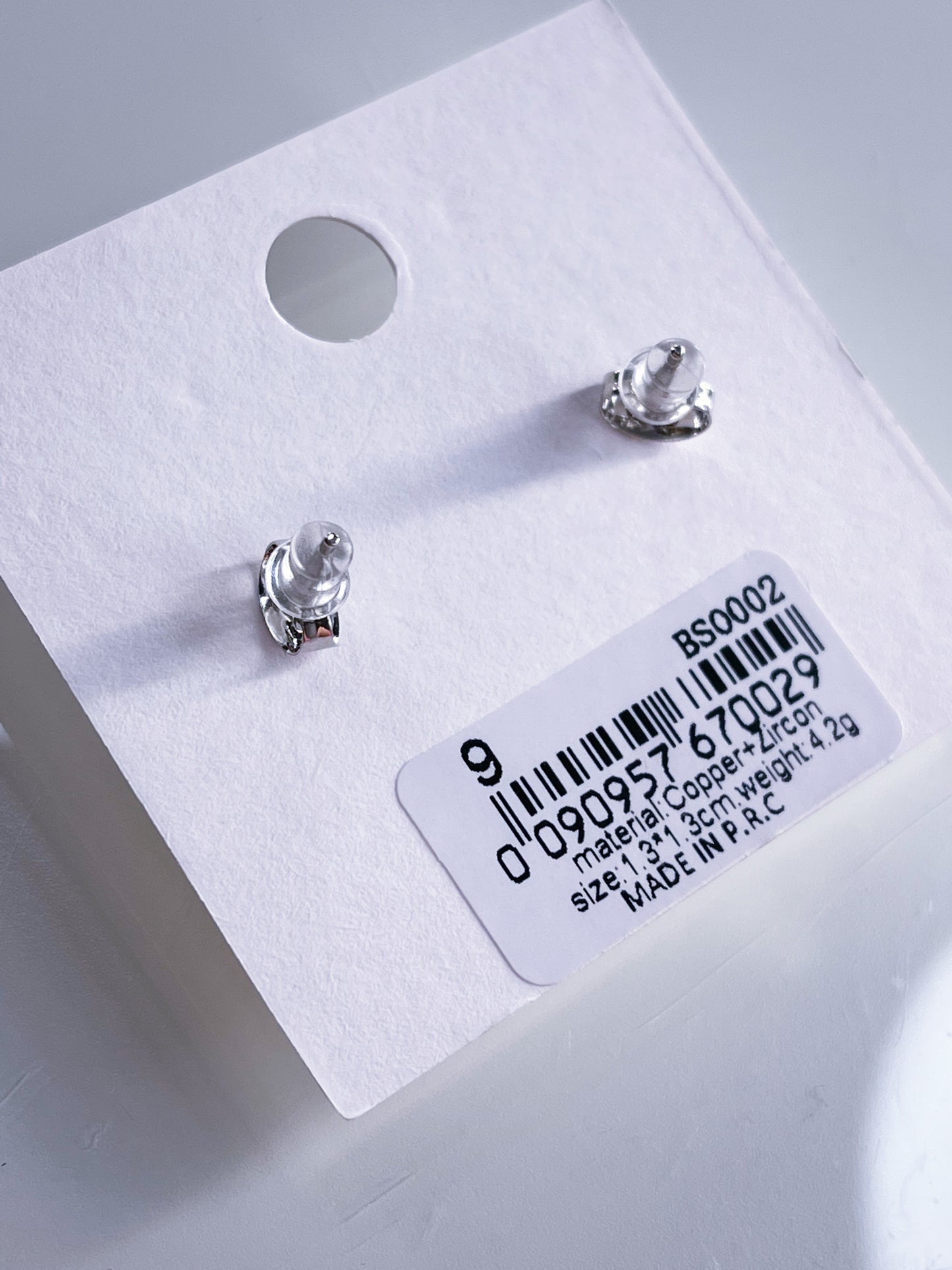 Ohrstecker 14K Silber