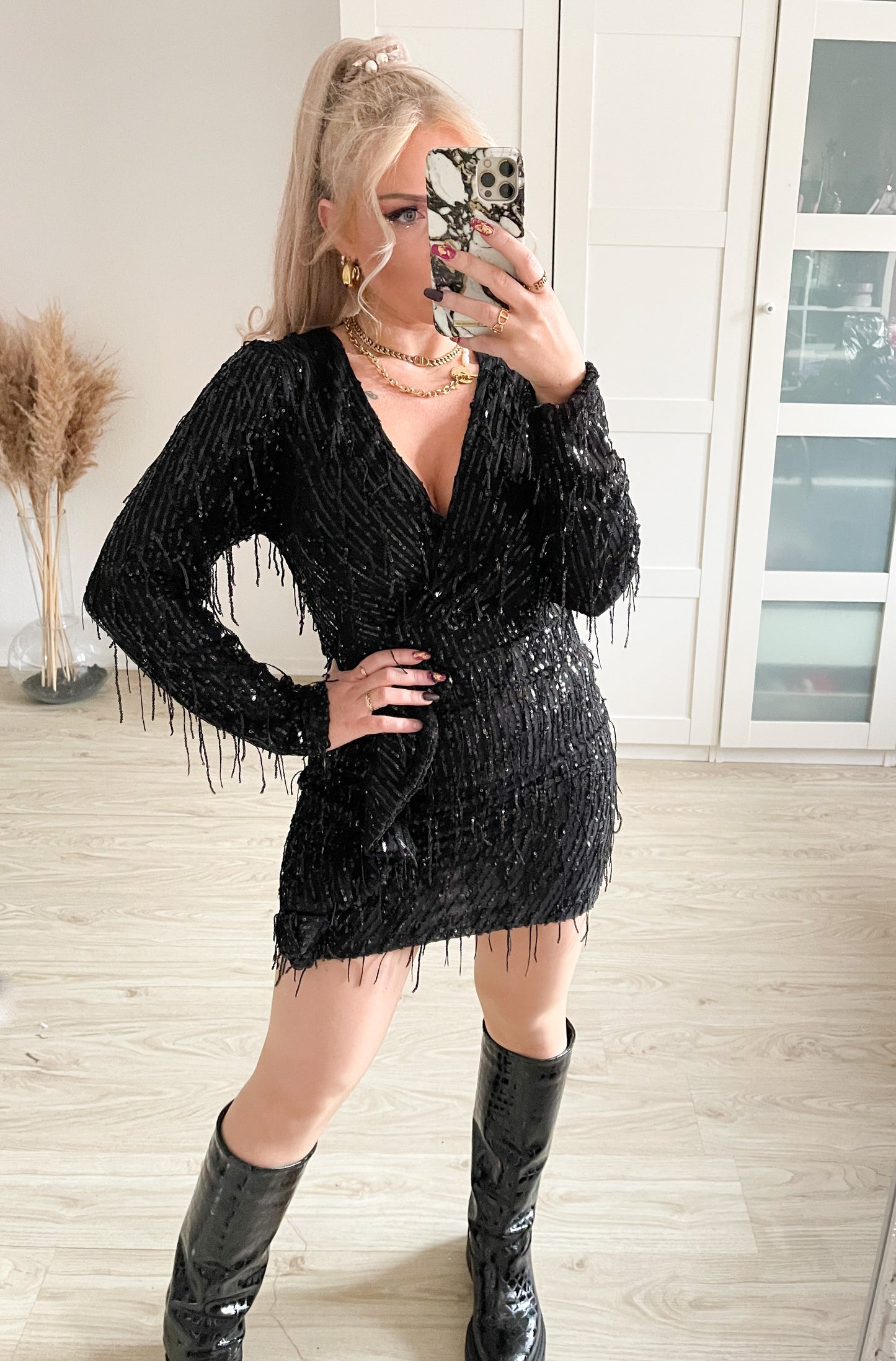 Kleid Cat-Bling