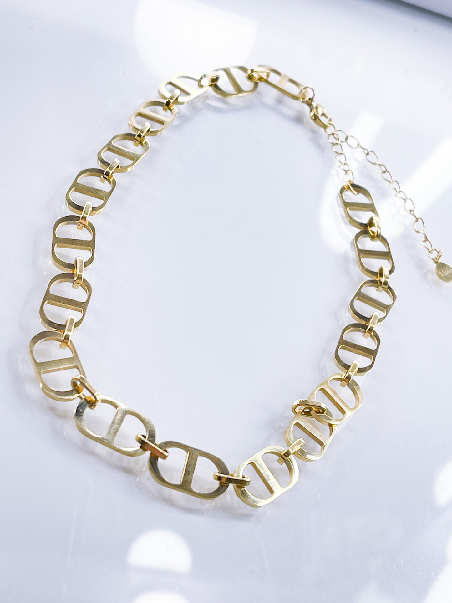 DD Kette 14K Gold 2 Farben