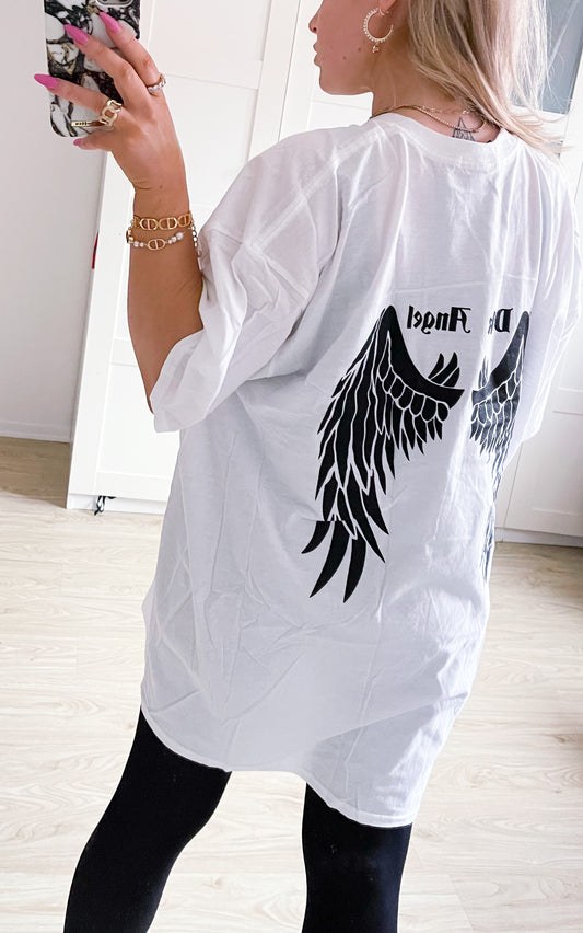 T-Shirt Dark Angel Weiß