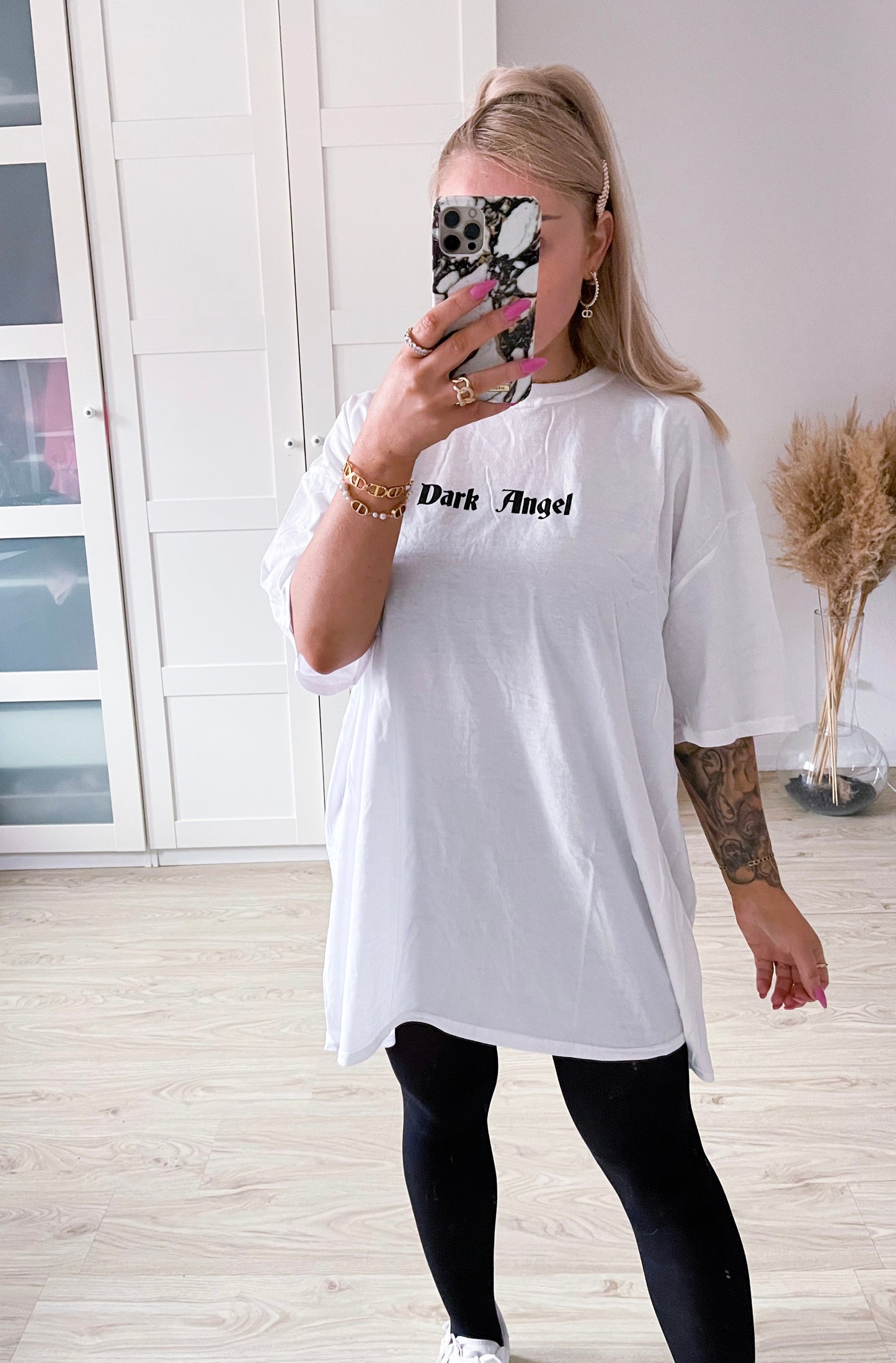 T-Shirt Dark Angel Weiß