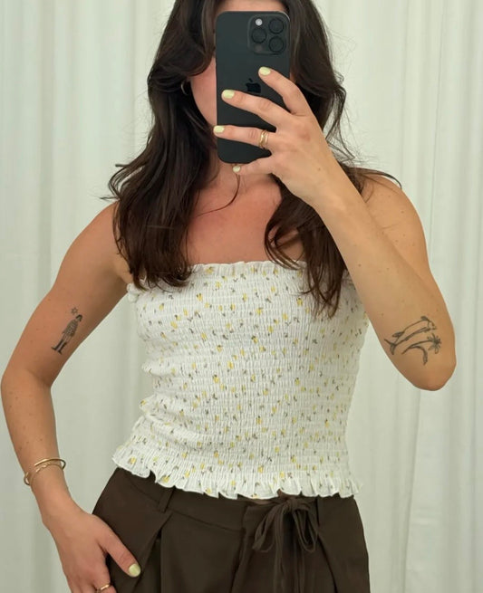 Top Musselin Blosem Zitrus 3 Farben