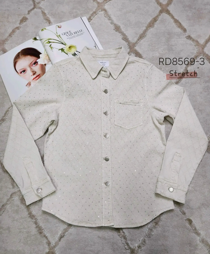 Jeansjacke Bling 2 Farben