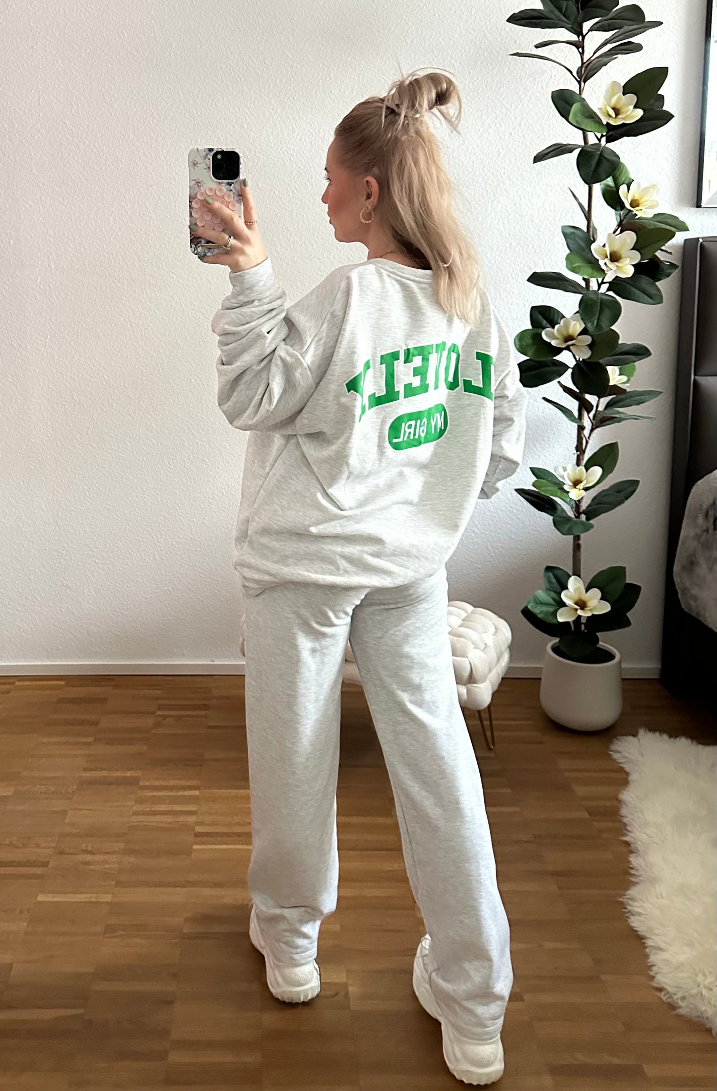 Zwei-Teiler Lovely My Girl in 4 Farben Hose mit Pullover