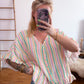 Musselin Bluse Pastell in 4 Farben