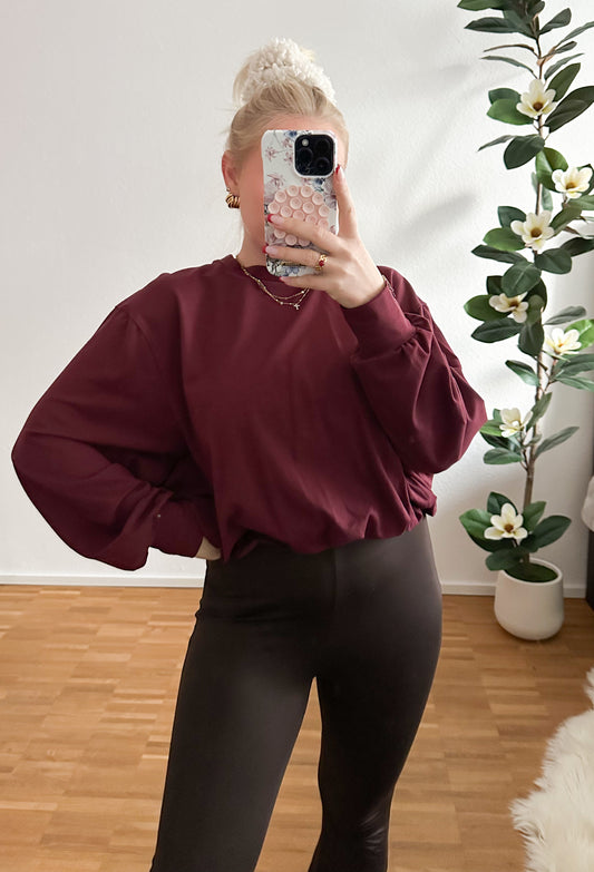 Sweatshirt Basic Alise Made in Italy in 3 Farben