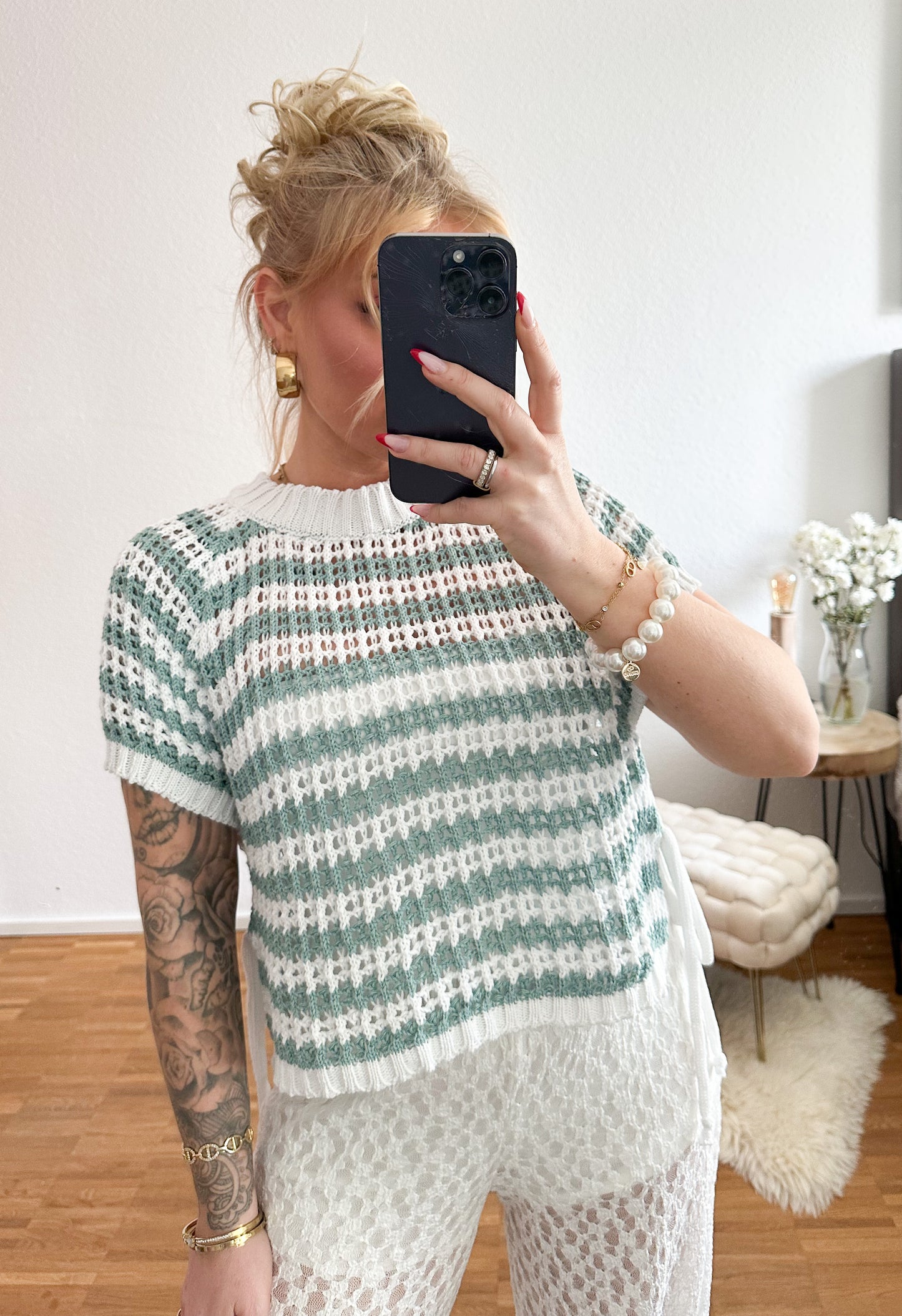 Strick Tshirt Amanda in 5 Farben