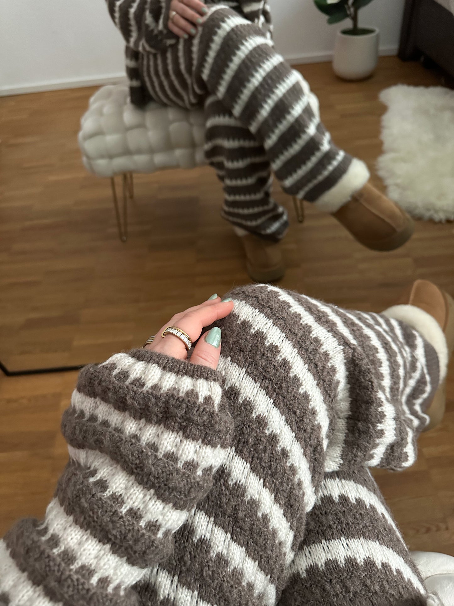 Strickhose Lilly in 5 Farben super weich 106cm lang