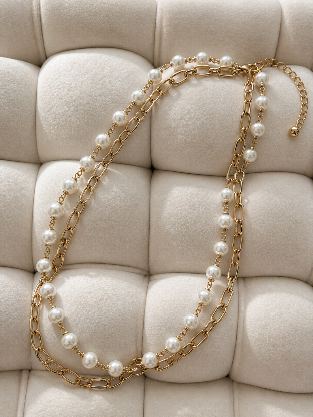 Halskette Doppel Pearl Emmy