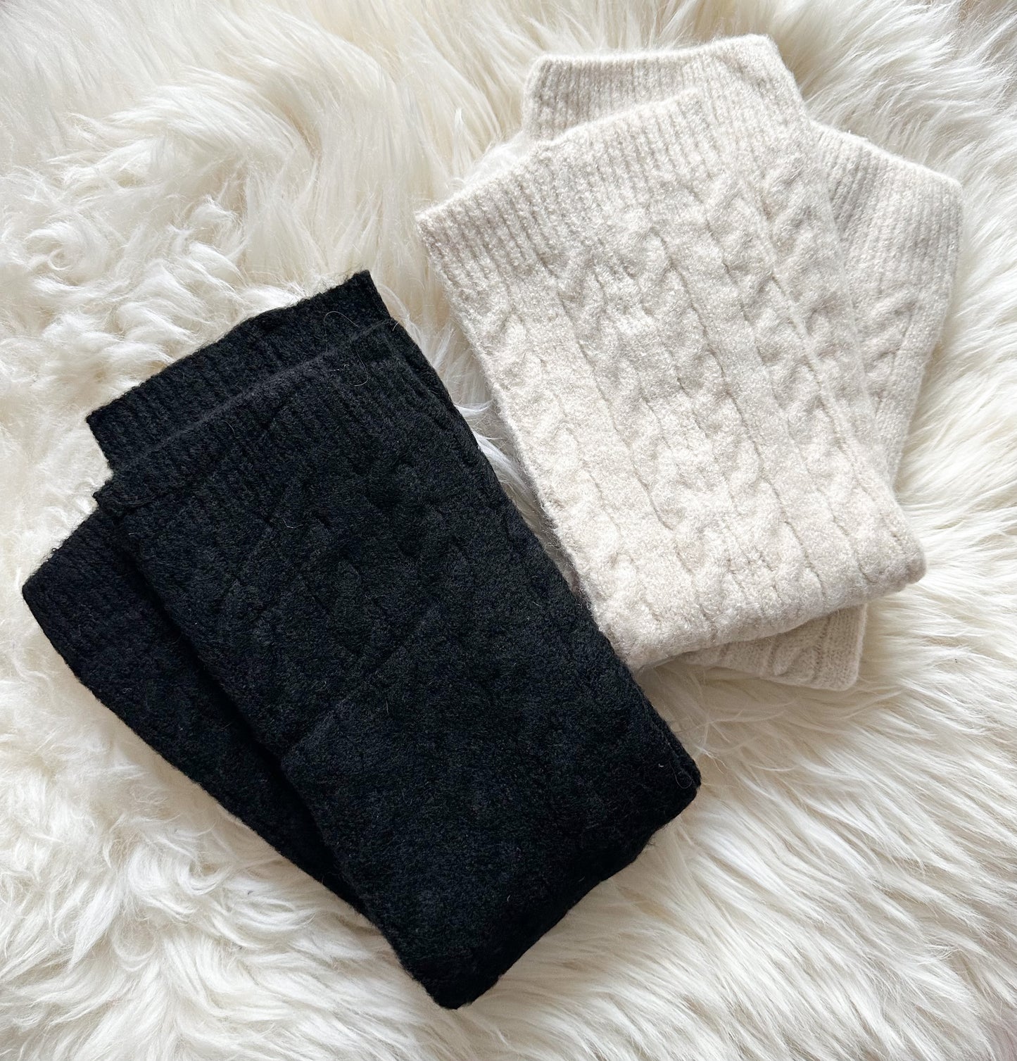 Beinstulpen super weich und elastisch in 2 Farben