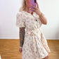 Musselin-Kleid Blumentraum