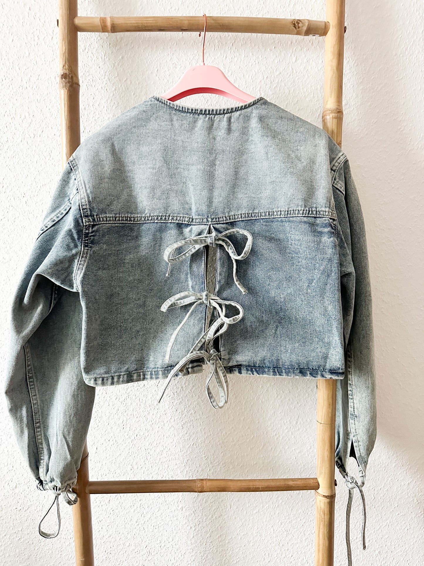 Jeansjacke Schleife Basic