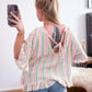 Musselin Bluse Pastell in 4 Farben