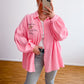 Musselin Bluse Croissant