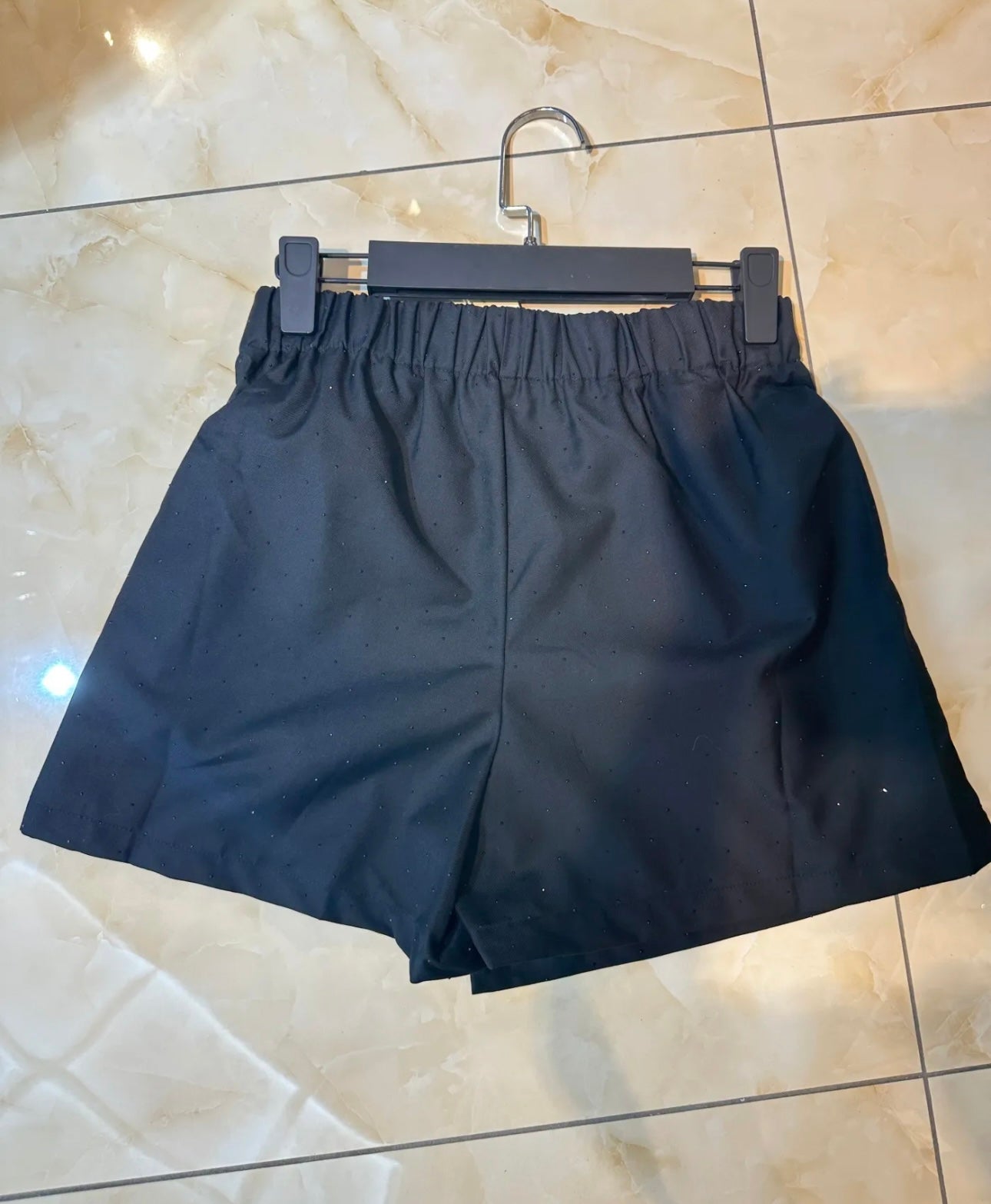 Hosen/Rock mit Glitzersteinen in 2 Farben