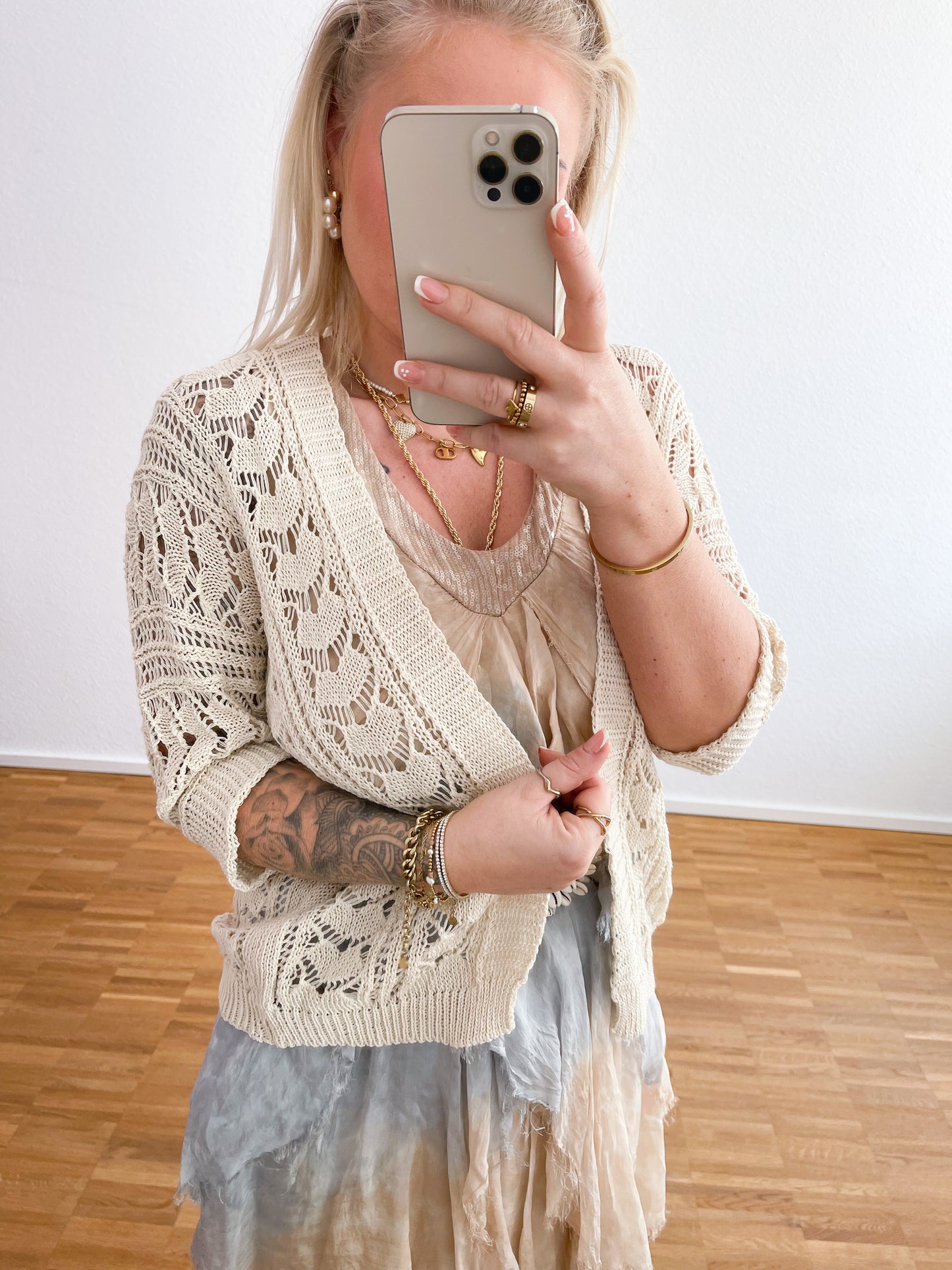 Strickjacke Boho 3 Farben