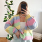 Strickjacke Rainbow