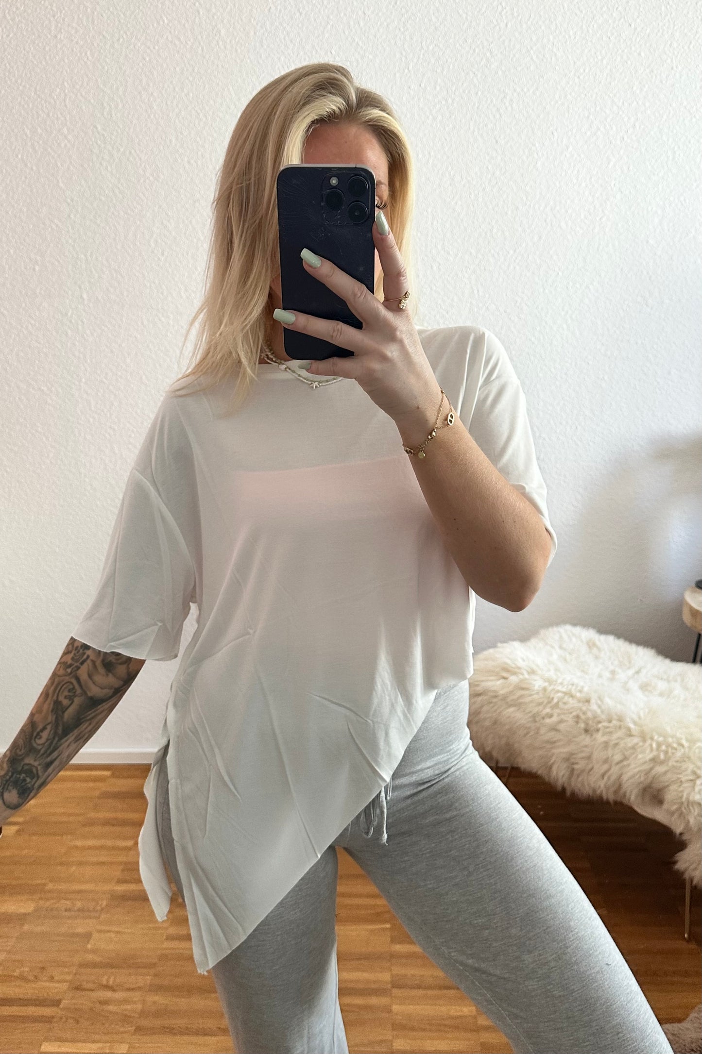 T-Shirt zum binden in 4 Farben Ultra Soft