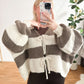 Strickpullover Streifi in 2 Farben super Woche und kuschelig